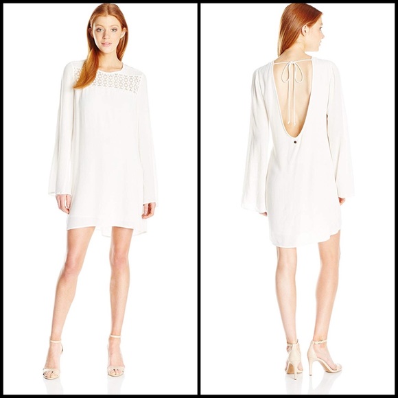 BILLABONG Open Horizon Dress in Off White Sz Large NWT - Picture 2 of 5